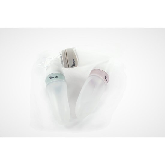 Bo Jungle B-Cuillère distributrice en silicone Gris 