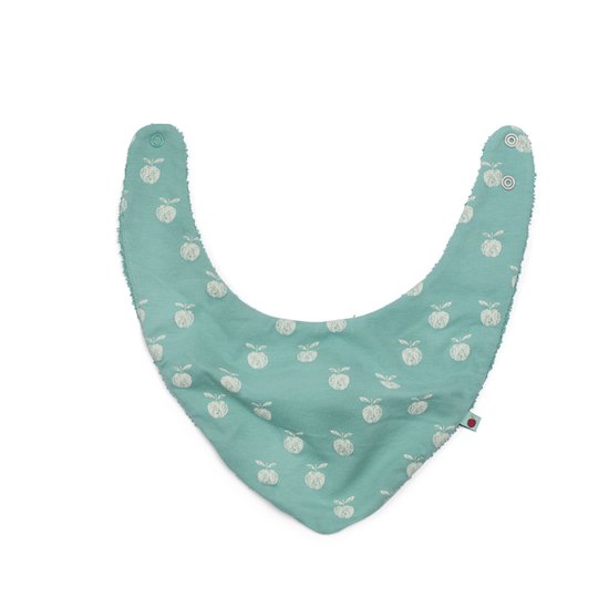 Moulin Roty Bavoir bandana Pomme des Bois   Moulin Roty Bavoir bandana Pomme des Bois