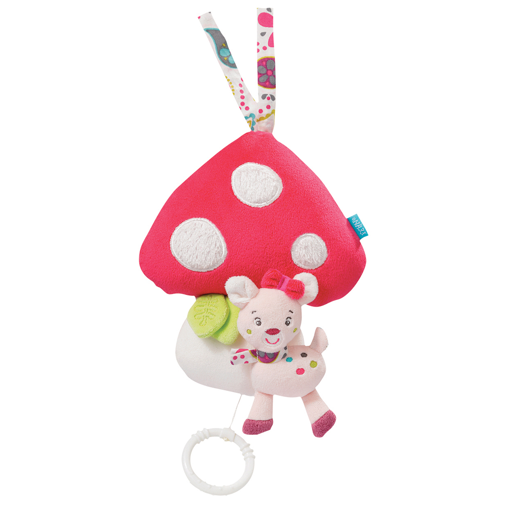 Mini peluche musicale ROUGE Babysun