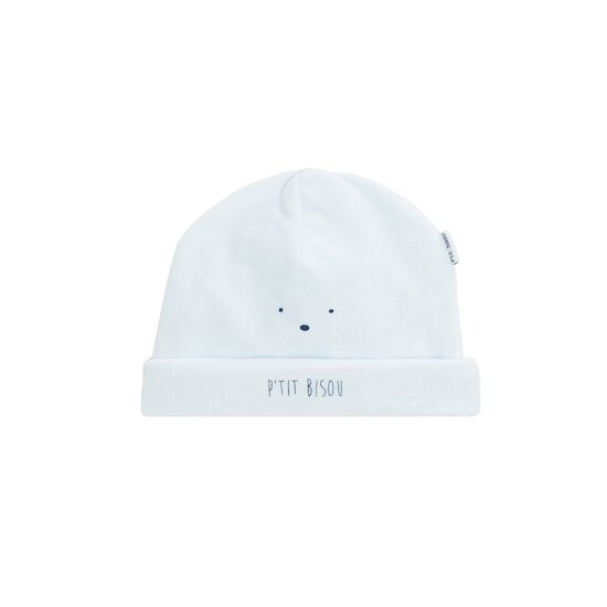P’tit bisou Bonnet Petit Cocon Bleu 