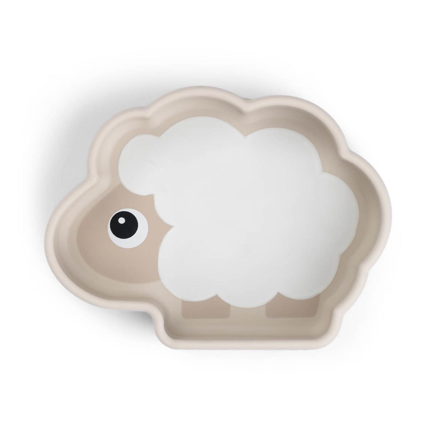 Bol silicone avec ventouse Sheepy BEIGE Done by Deer