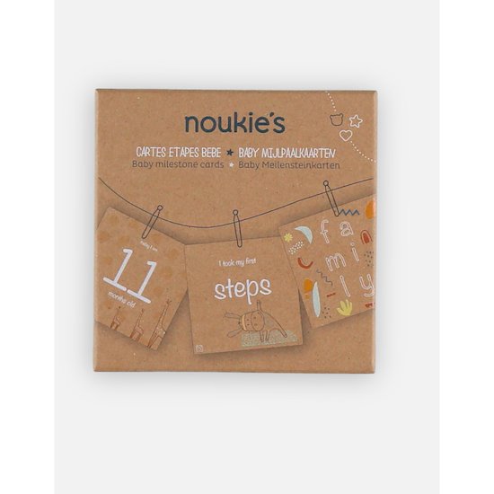Noukie's Cartes photos souvenirs bébé Mix and Match Multicolore 