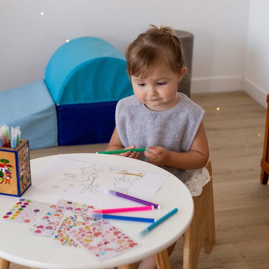 Trois Kilos Sept Bavoir passe-tête Gris  Trois Kilos Sept Bavoir passe-tête Gris