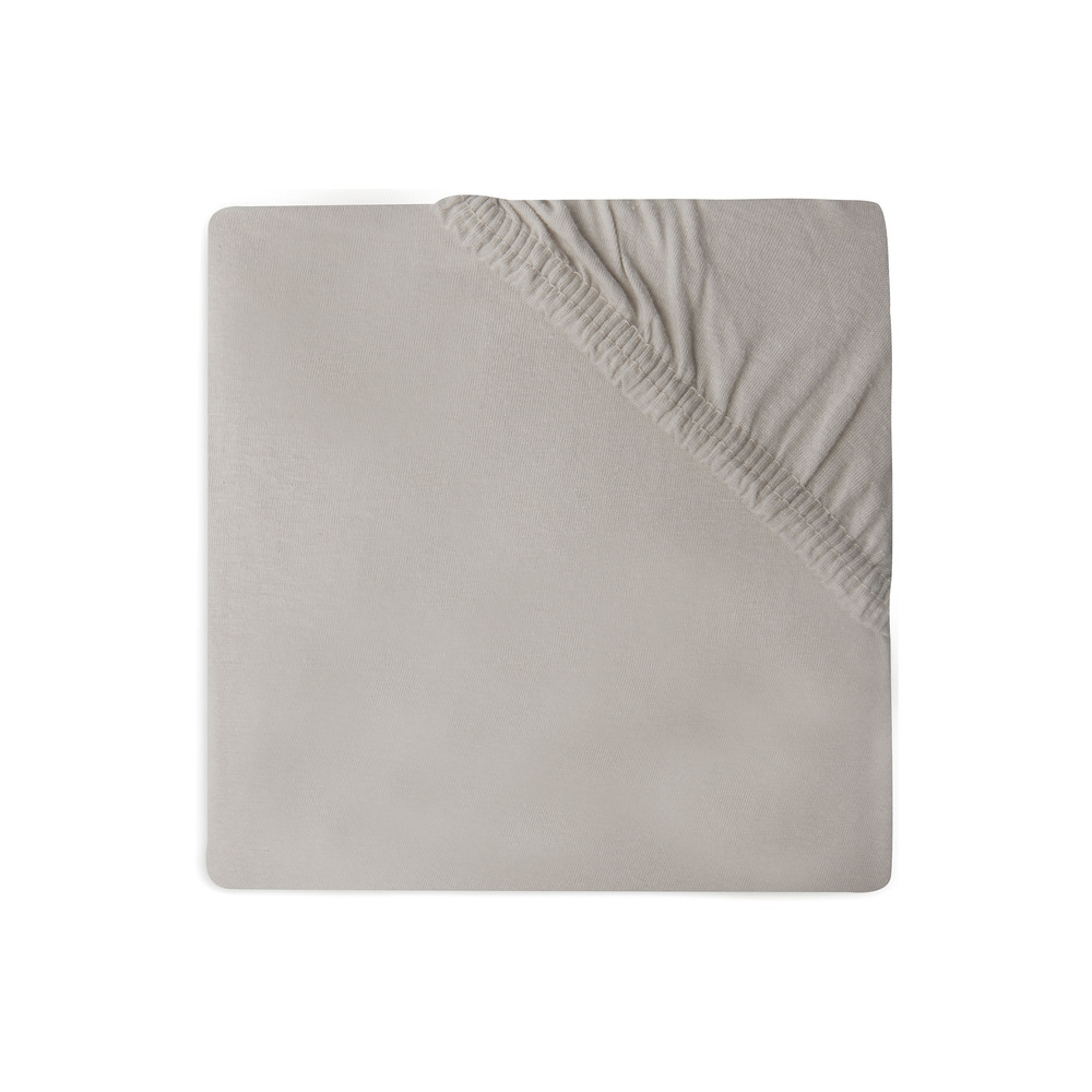 Jollein - Drap-housse Jersey BEIGE Jollein
