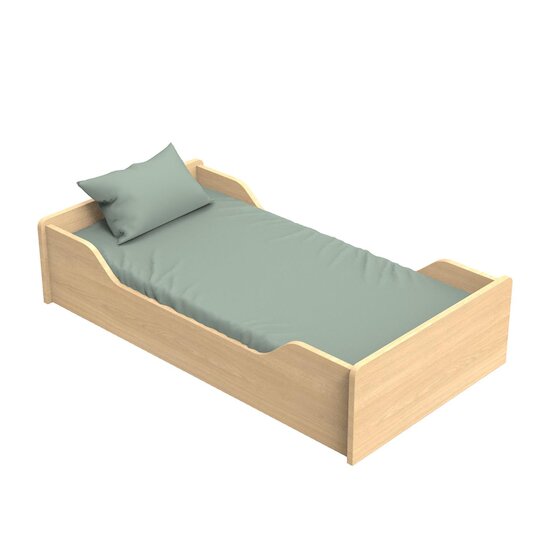 Sauthon Little big bed cannelle Chêne Miel - Hêtre Vernis Naturel 70x140 cm Sauthon Little big bed cannelle Chêne Miel - Hêtre Vernis Naturel 70x140 cm