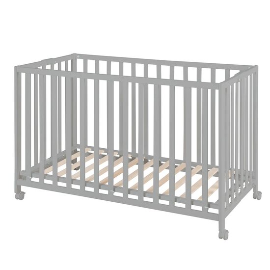 Roba Lit pliable Fold Up Gris 60x120 cm