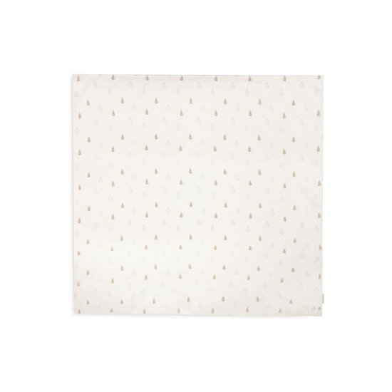 Jollein Lot de 2 Langes gaze de coton large Miffy Nougat 115x115 cm Jollein Lot de 2 Langes gaze de coton large Miffy Nougat 115x115 cm