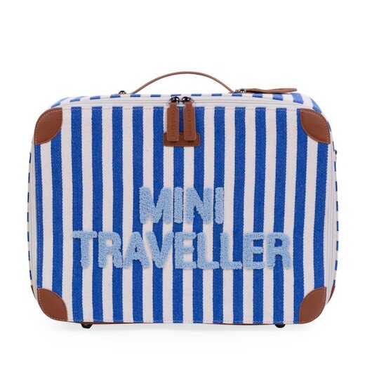 Childhome Valise enfant mini traveller Blue  Childhome Valise enfant mini traveller Blue