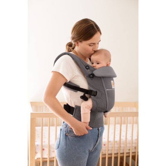 Ergobaby Porte-bébé Adapt SoftFlex Mesh gris anthracite  Ergobaby Porte-bébé Adapt SoftFlex Mesh gris anthracite