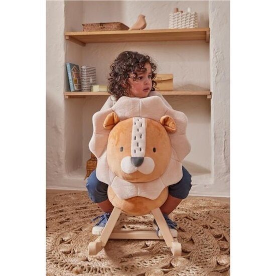 Noukie's B&K BABOU BASCULE VELOUDOUX BLEU  Noukie's B&K BABOU BASCULE VELOUDOUX BLEU