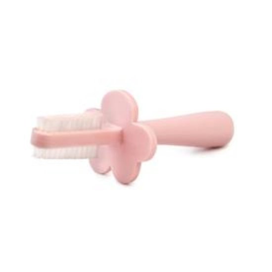 Grabease Brosse à dents ergonomique double face Rose Clair  Grabease Brosse à dents ergonomique double face Rose Clair