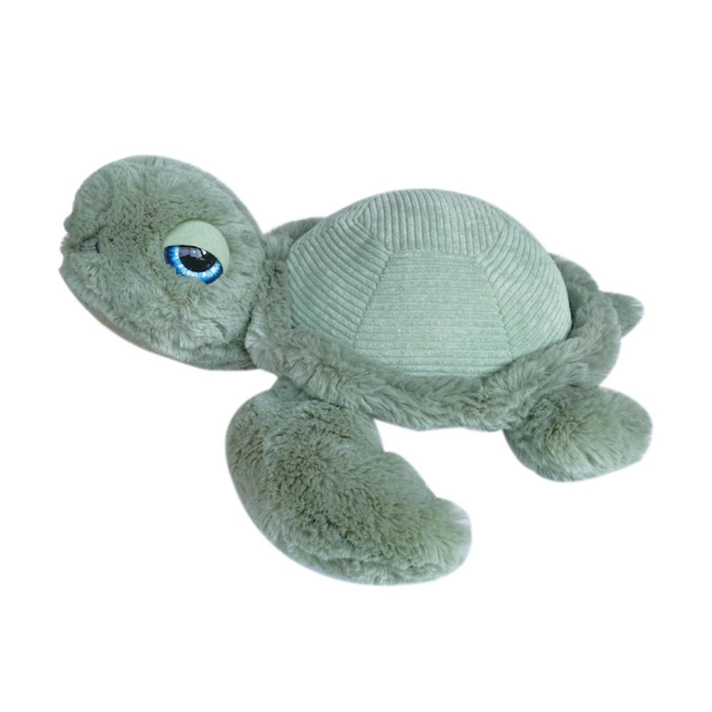 Peluche ultra douce tortue VERT BB&Co