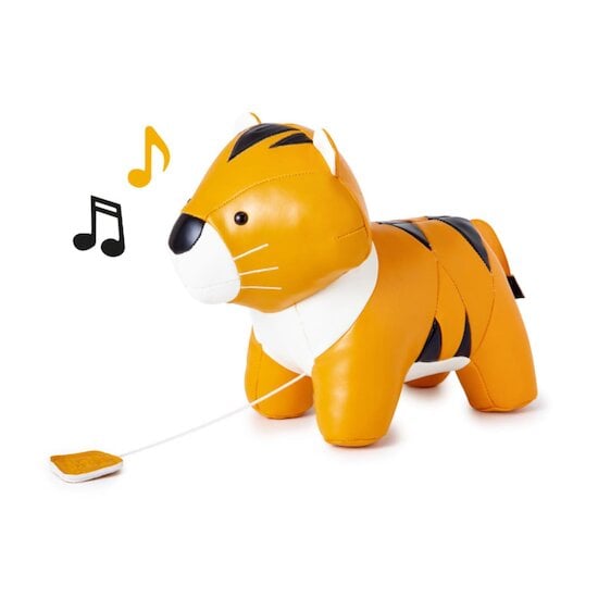 Little big friends Les Animaux Musicaux Tim le Tigre Orange 