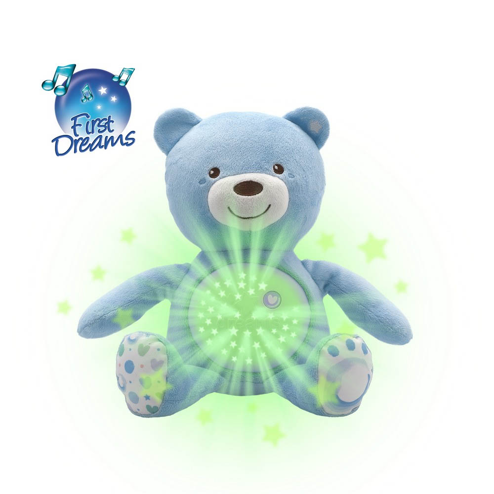 Ourson projecteur First Dreams BLEU Chicco