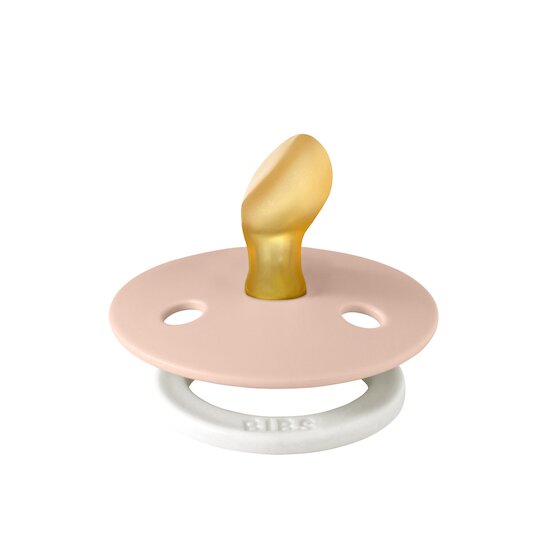 BIBS Tétines Colour Caoutchouc naturel Anatomique Blush Glow 