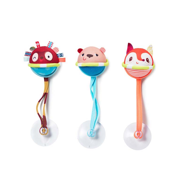 3 balles de bain MULTICOLORE Lilliputiens