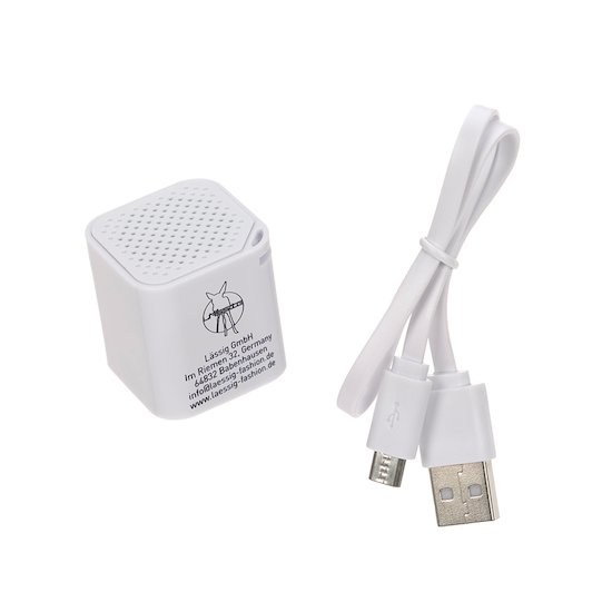 Lässig Peluche Audio Bluetooth Tiny Farmer Oie Blanc Cassé 