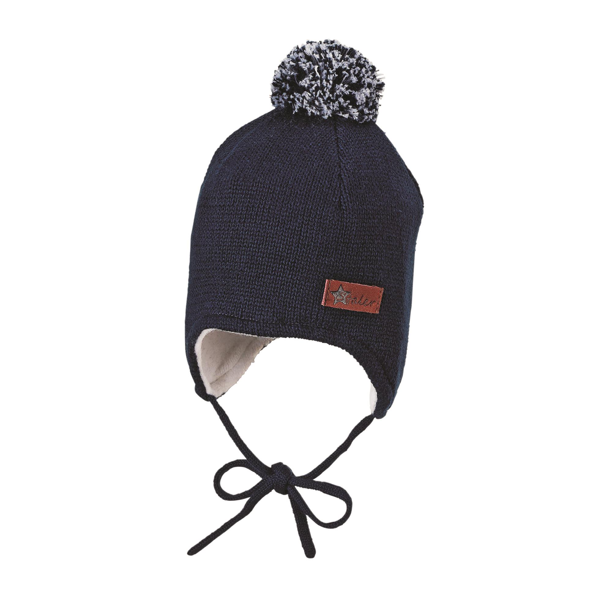 Bonnet tricot BLEU Sterntaler