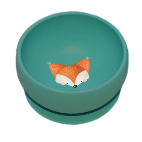 Sassi Junior Bol silicone Crunchy The Fox 