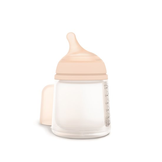 Suavinex Pack biberon Starter set Zero.Zero spécial allaitement  180 ml Suavinex Pack biberon Starter set Zero.Zero spécial allaitement  180 ml