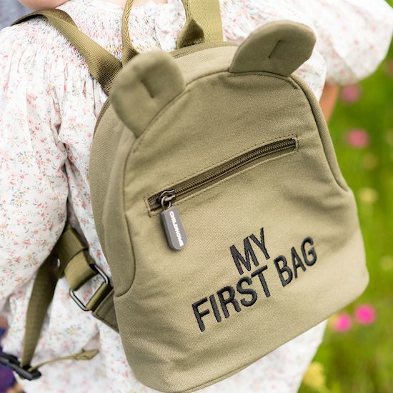 Childhome Sac à Dos My First Bag - Daim - Bagagerie enfant Childhome sur  L'Armoire de Bébé