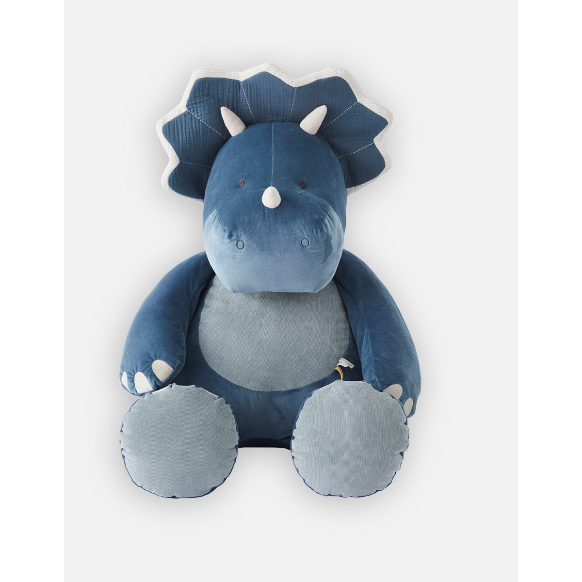 Noukie's - Peluche Ops dino Tiga & Stegi BLEU Noukie's