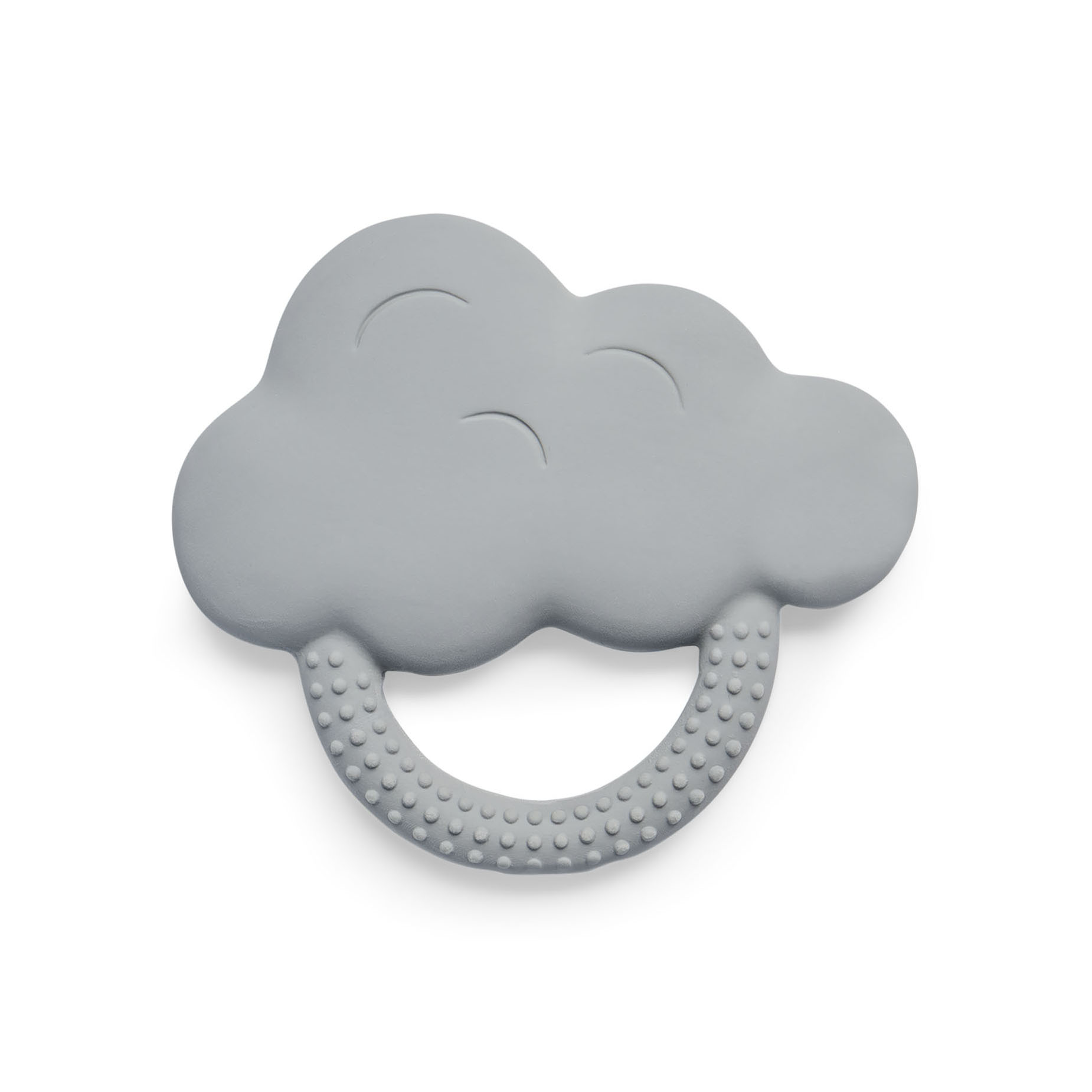 Jollein - Anneau de dentition caoutchouc GRIS Jollein