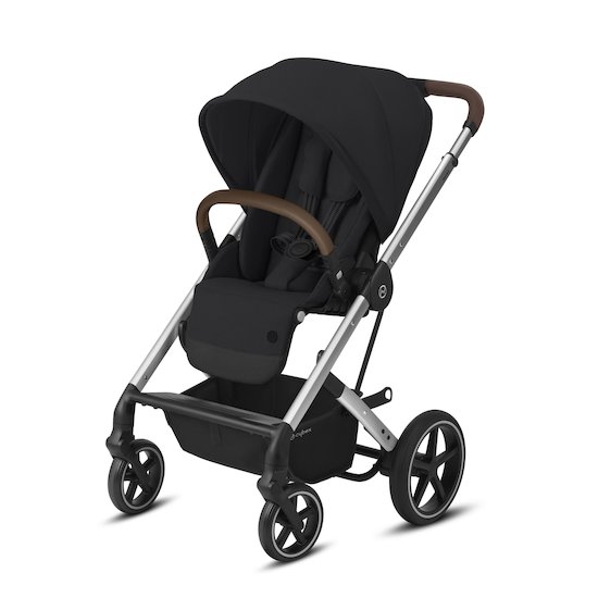 Cybex Poussette Balios S Lux châssis Silver Deep Black 2020 