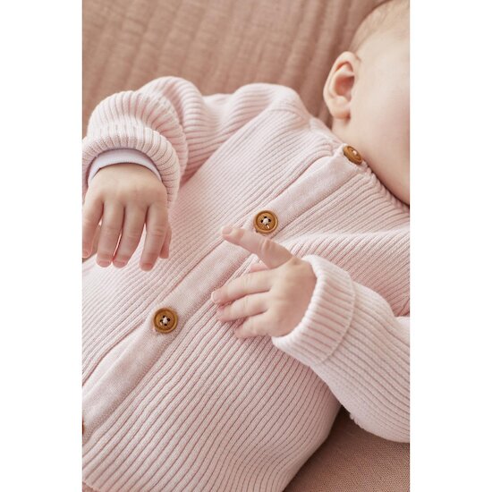 Noukie's M&m22 cardigan bio Rose 3M Noukie's M&m22 cardigan bio Rose 3M