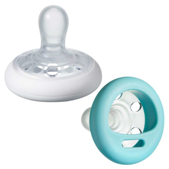 Tommee Tippee 2 Sucettes Closer to Nature forme naturelle Classique 
