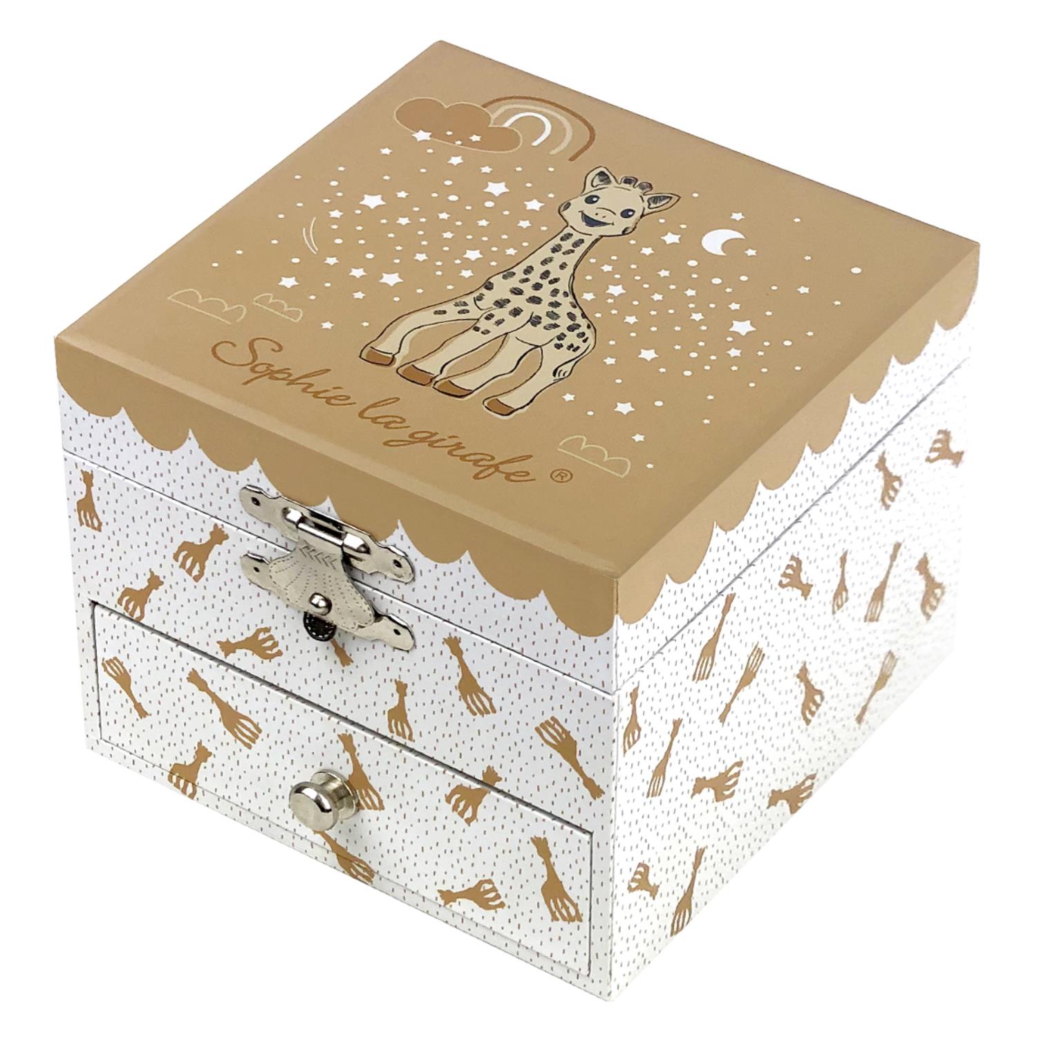 Trousselier - Boîte à musique Cube Sophie La Girafe© BEIGE Trousselier