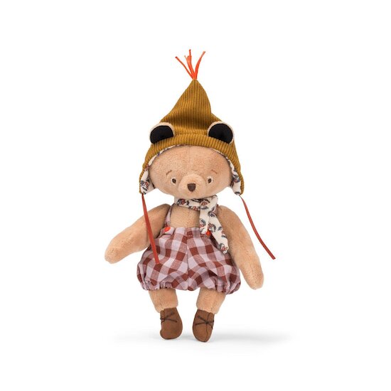 Moulin Roty Poupée Emile le petit ours Les Minouchkas Multicolore  Moulin Roty Poupée Emile le petit ours Les Minouchkas Multicolore