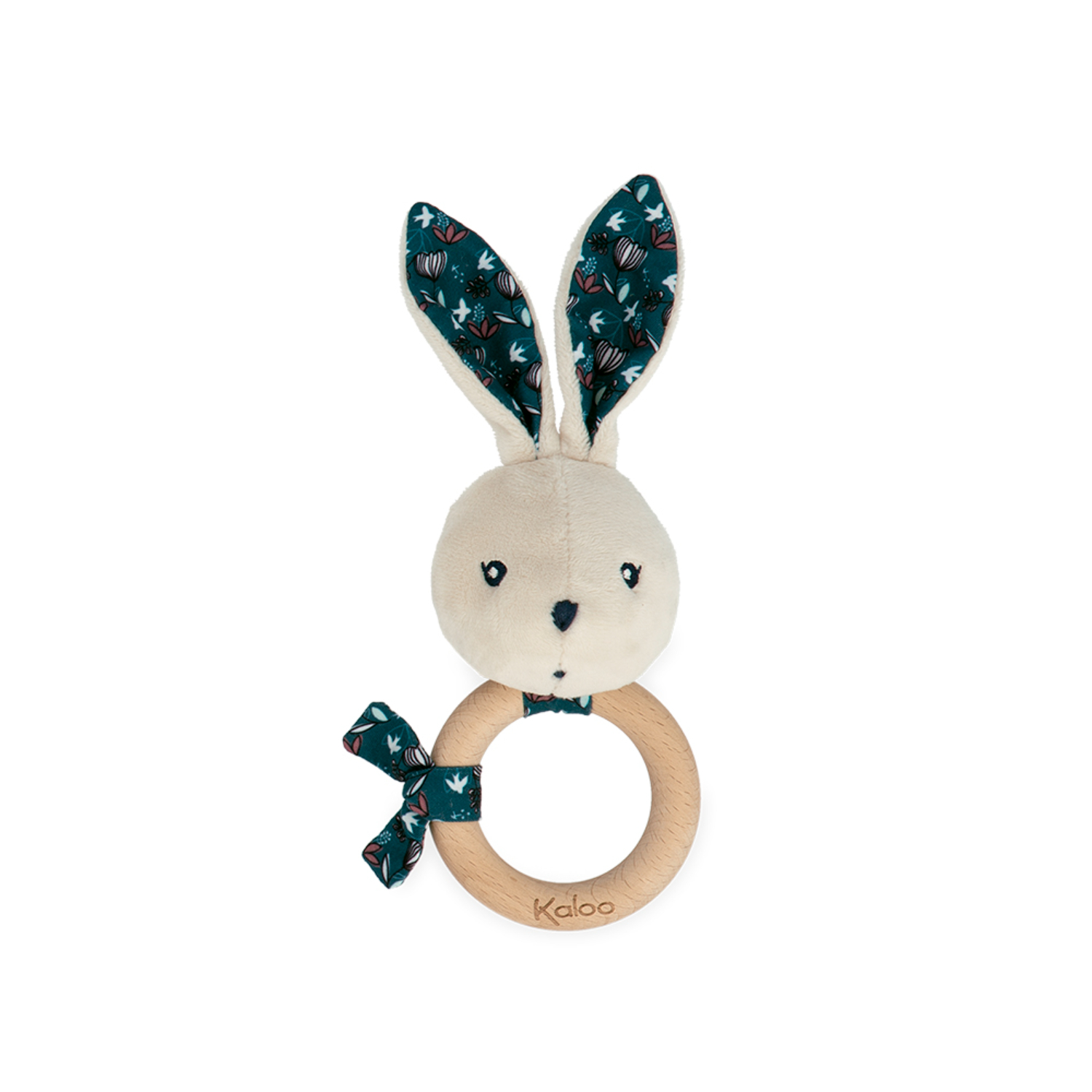 Kaloo - Hochet K'doux Lapin nature BLANC Kaloo