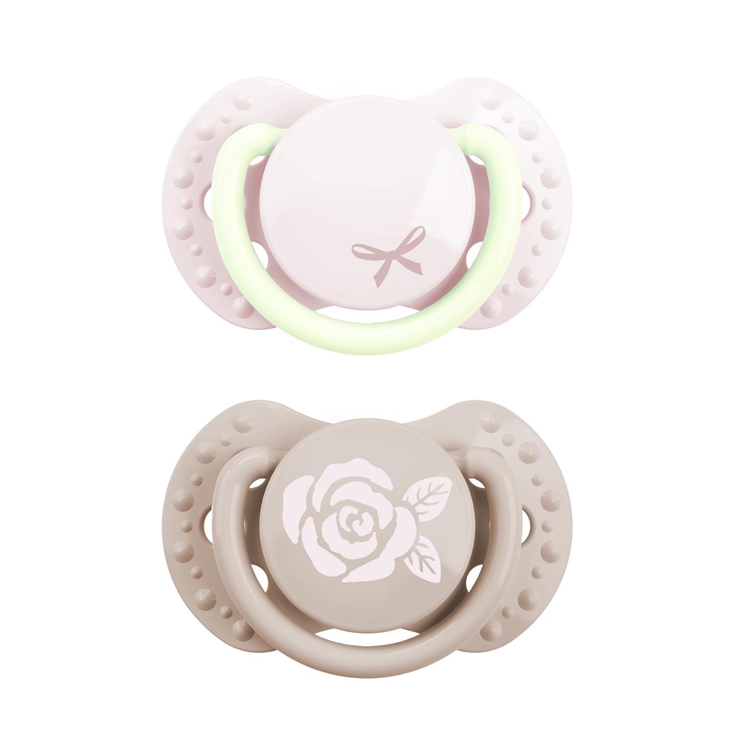 Sucette dynamique Nouveau né Babyshower ROSE Difrax Lovi