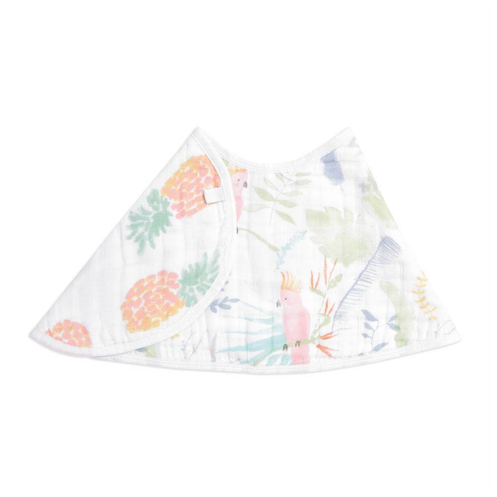 Bavoir d’épaule Burpy bib en mousseline de coton Essentials MULTICOLORE Aden et Anais