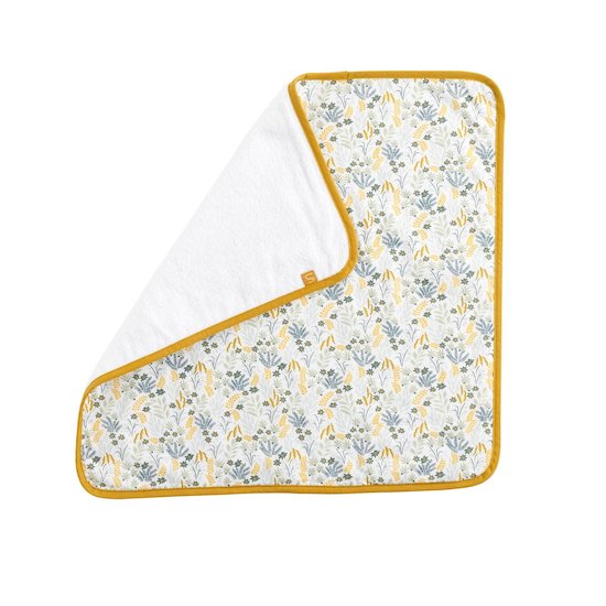 Sauthon Matelas à langer avec serviette éponge Promenons nous Jaune Topaze  Sauthon Matelas à langer avec serviette éponge Promenons nous Jaune Topaze