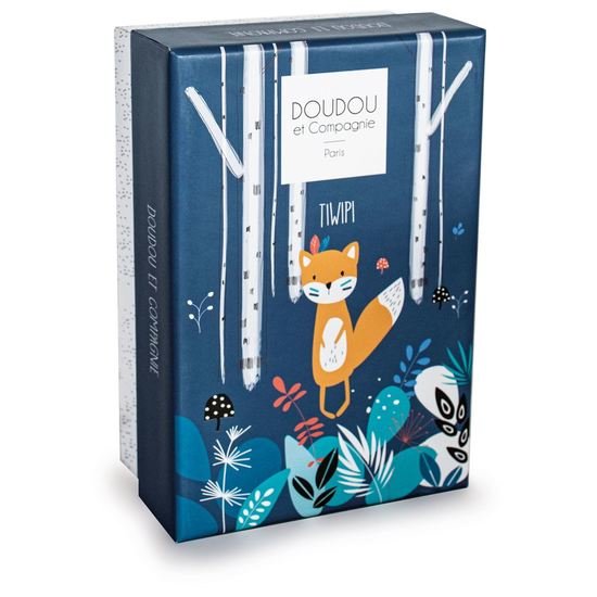 Doudou & Compagnie TIWIPI Renard avec mouchoir Orange 21 cm Doudou & Compagnie TIWIPI Renard avec mouchoir Orange 21 cm