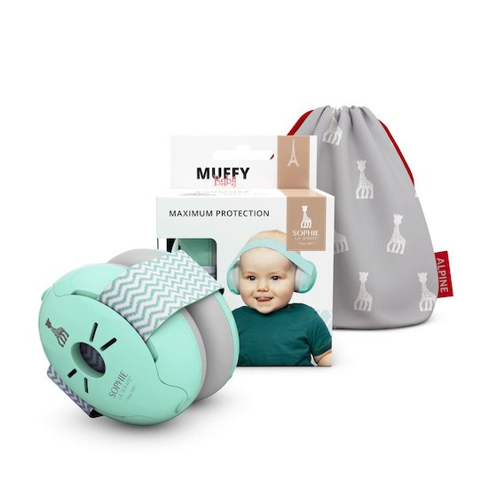 Casque antibruit Muffy Baby, Alpine Hearing Protection de Alpine Hearing  Protection