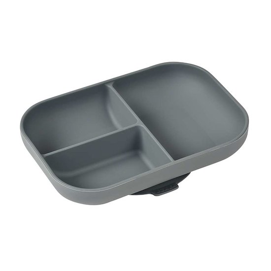 Béaba Assiette compartimentée silicone minéral 