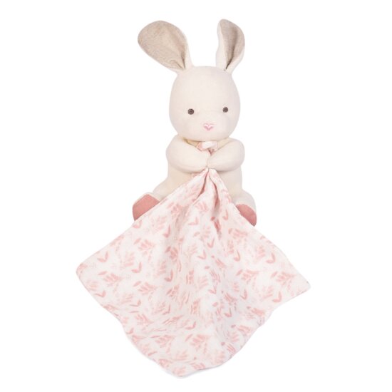 Doudou & Compagnie Pantin avec doudou Lapin en coton bio Rose  Doudou & Compagnie Pantin avec doudou Lapin en coton bio Rose