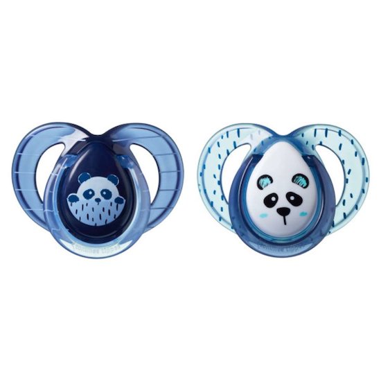 Tommee Tippee 2 sucettes Anytime  6-18 mois
