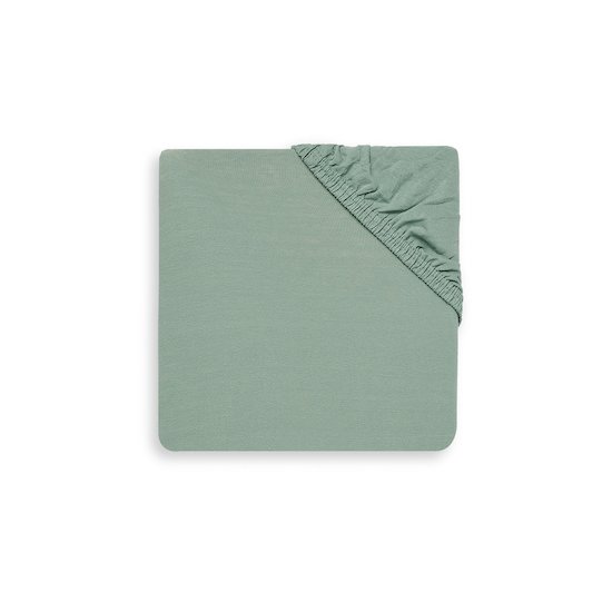 Jollein Drap-housse Jersey Ash Green 90x40 cm