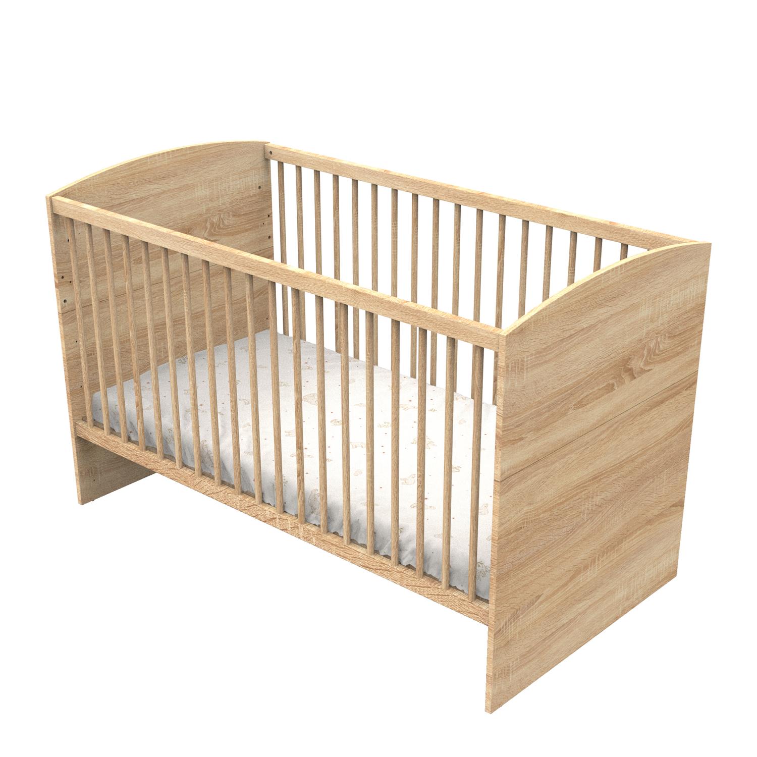 Little big bed Azur MARRON Sauthon