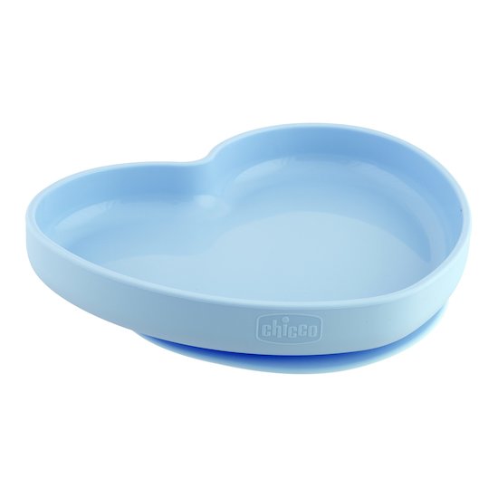 Autre accessoire repas bébé Nuby assiette chauffante avec ventouse - bleu -  3 mois +