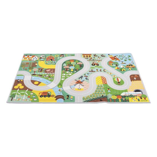 Janod Tapis Campagne Cross Roads Multicolore 