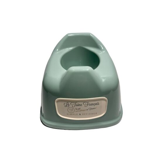 Le biberon Français Pot bébé avec patins anti-dérapant Vert Tileul 0-3 ans