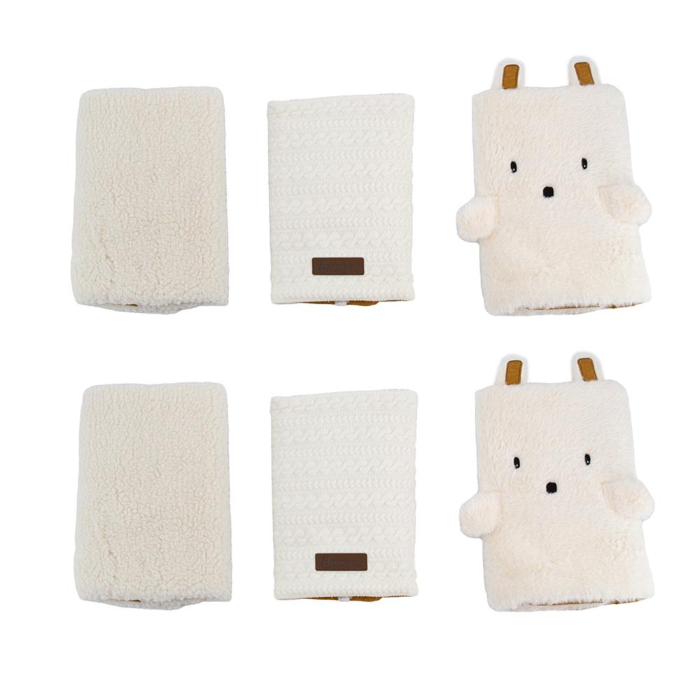 Domiva - Tour de lit boubou BEIGE Domiva