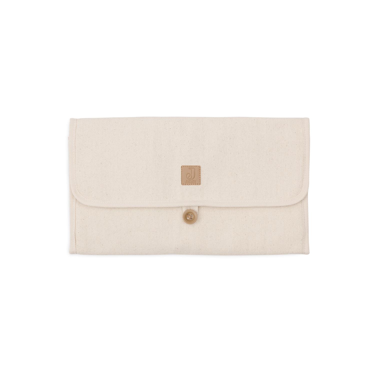 Jollein - Tapis à langer nomade avec poches Twill BEIGE Jollein