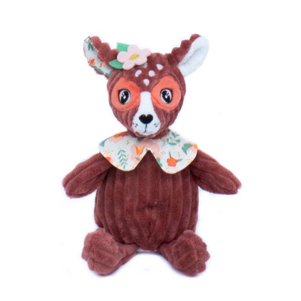 LES DEGLINGOS - Petit Simply Melimelos La Biche avec boîte cadeau ROUGE Les Déglingos