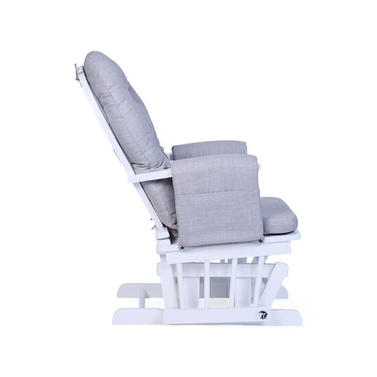 Childhome Fauteuil d'allaitement arrondi Grey  Childhome Fauteuil d'allaitement arrondi Grey